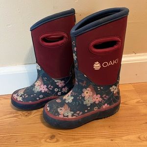 Oaki neoprene rain snow boots 5T